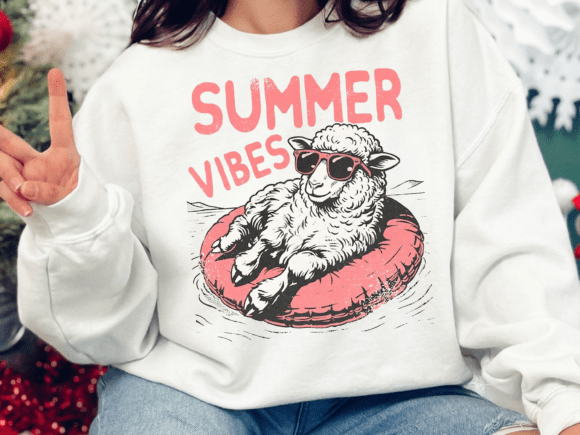 Download Summer Vibes Sheep PNG, Cute Sheep Png - Cute sheep png Collection